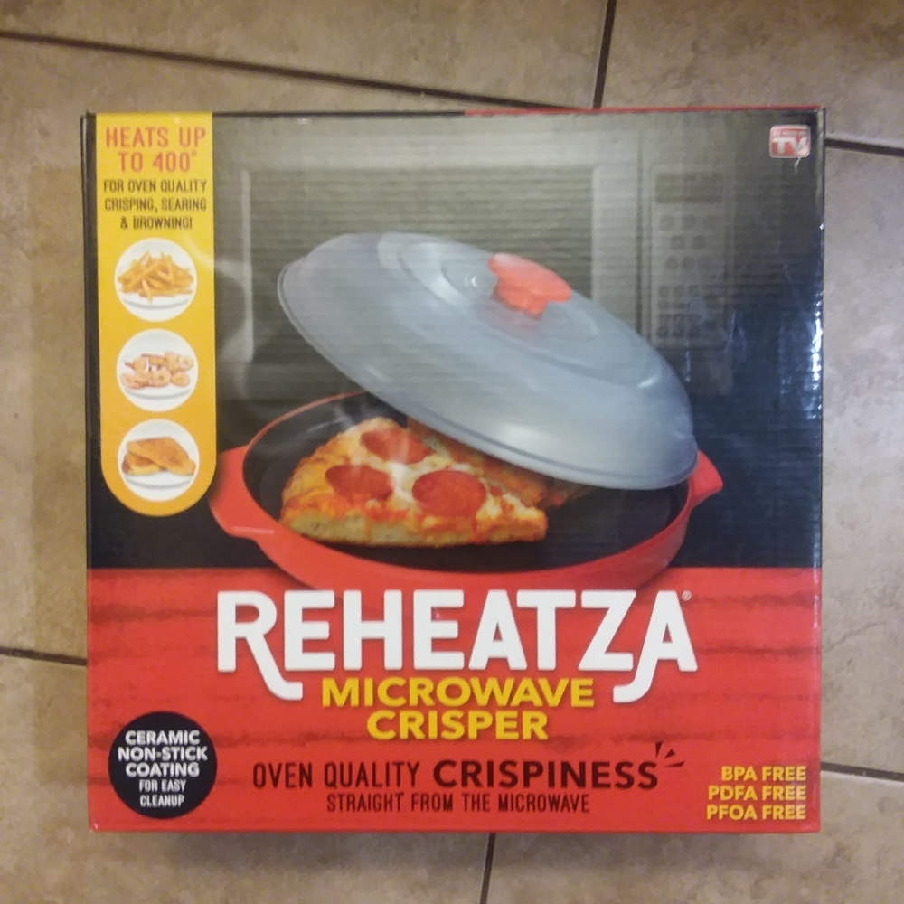 REHEATZA MICROWAVE CRISPER